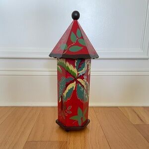 Home Decor Wooden Bird-feeder 14.5” Asian Home Decor / Asian Art Home Accents